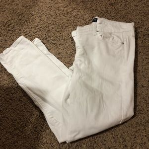 White Gap denim